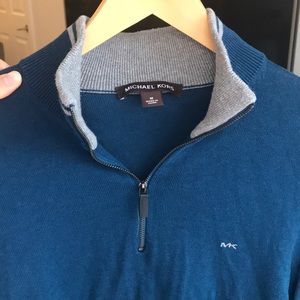 Michael Kors half zip sweater
